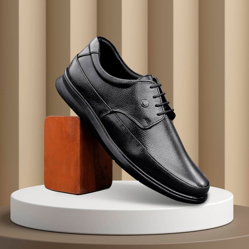 Bacca Bucci Leather Office Lace-ups Formal Shoes - Image 5
